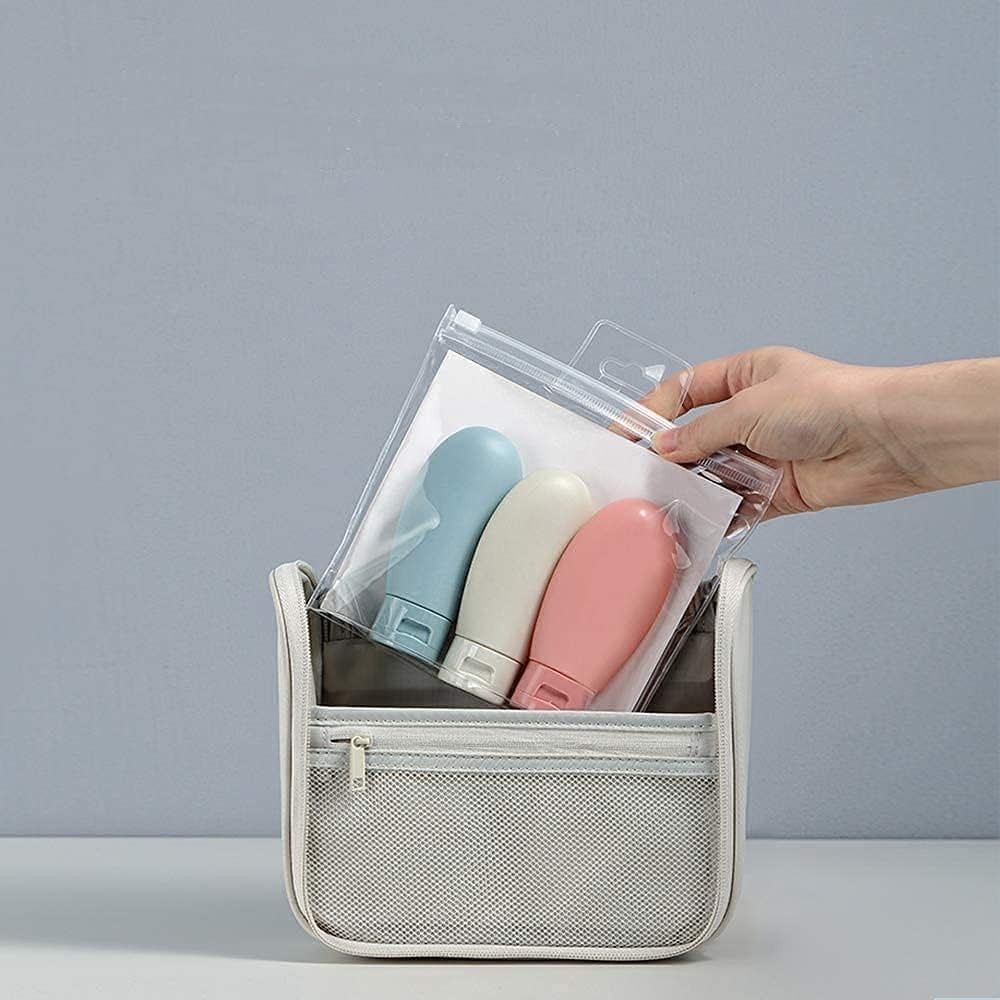 Travel Bottle, 3 Pcs Leak Proof Refillable Squeezable Containers Set(60 ml)...