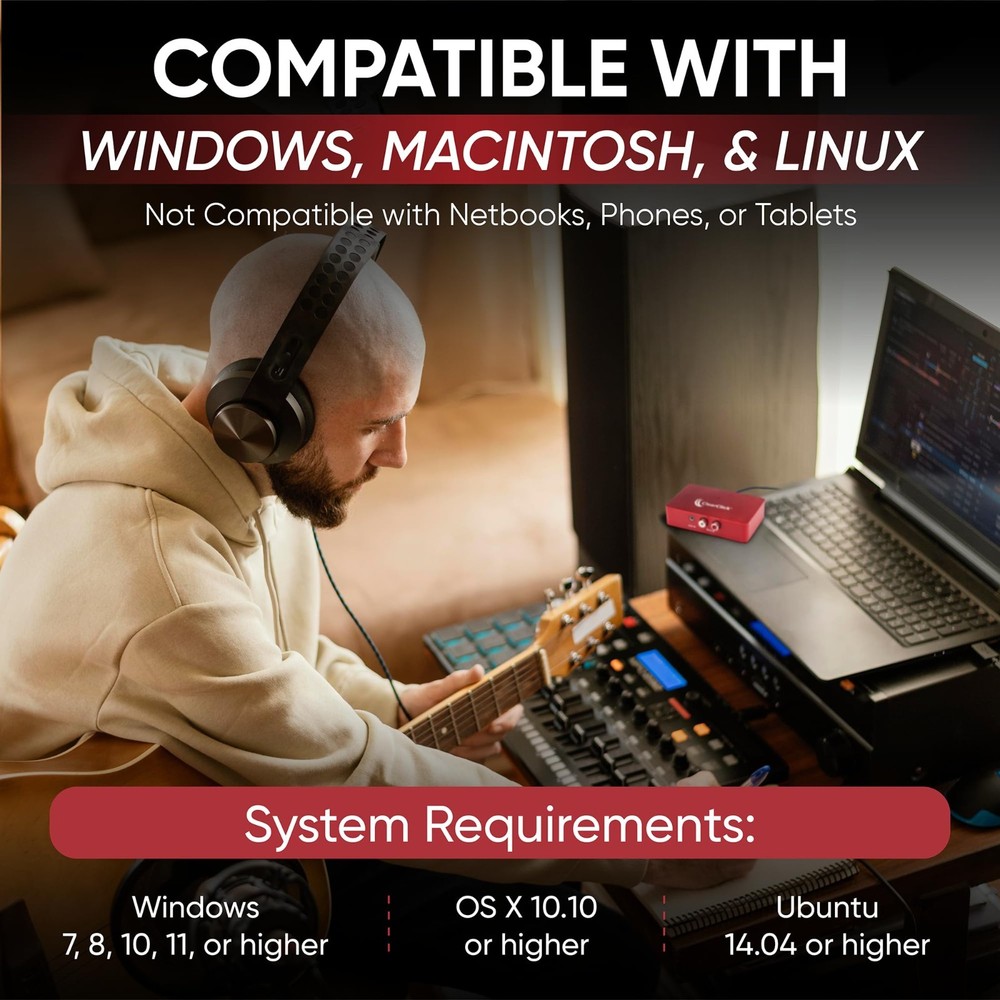 ClearClick Audio to USB 2.0 (Second Generation) Audio Capture Device