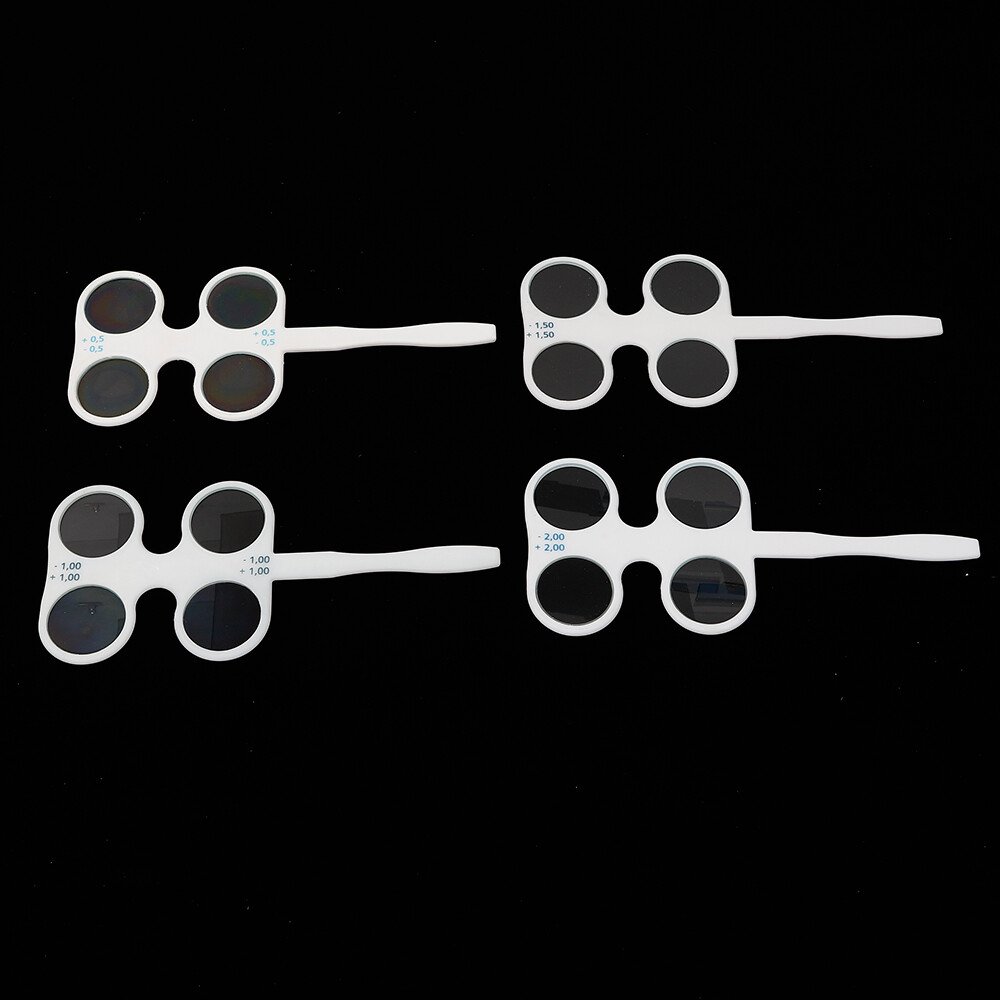 Confirmation Flipper Flipper Set 21mm 4 Units Flip Lens Set Thick Solid Lenses