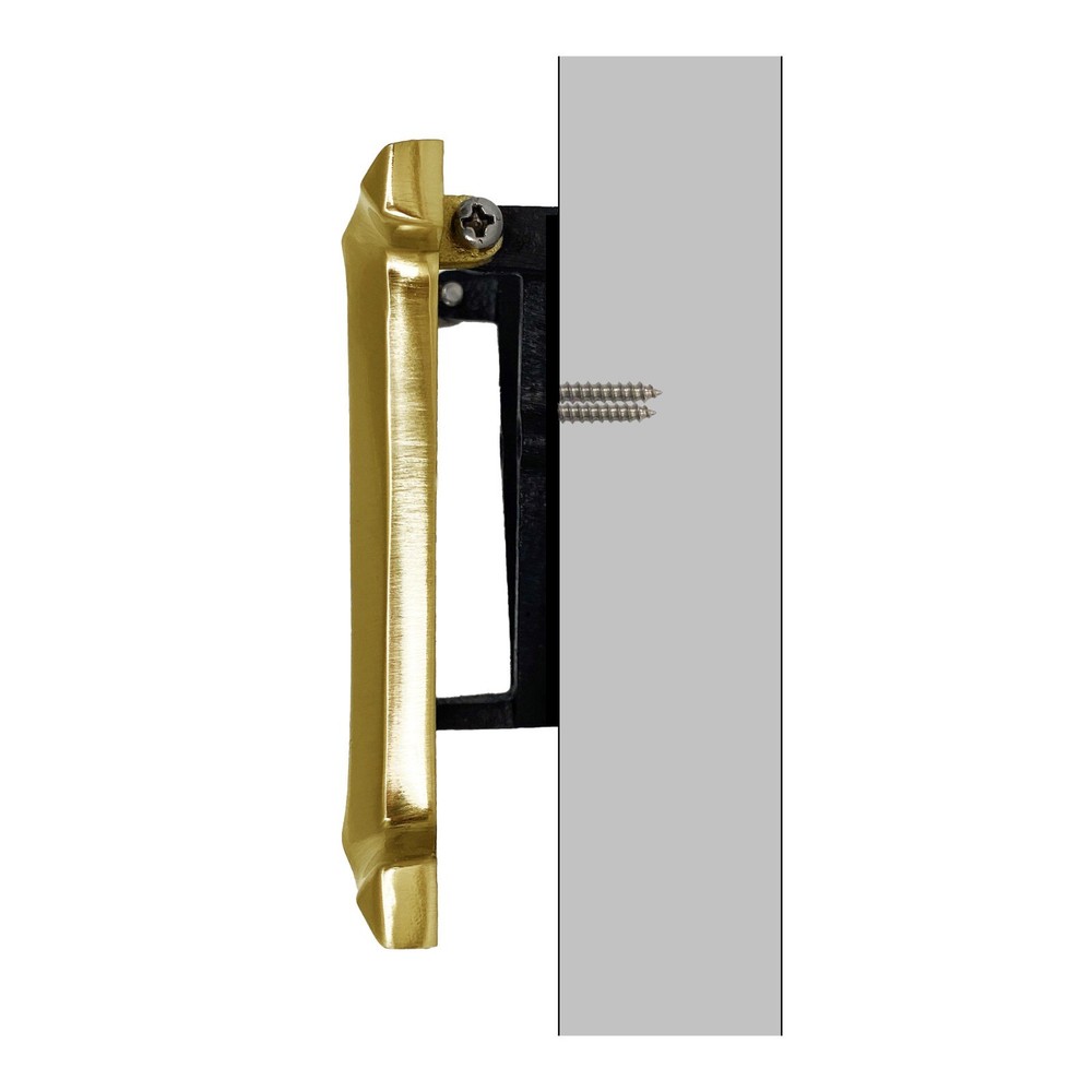 S Monogram Door Knocker by Michael Healy - Brass