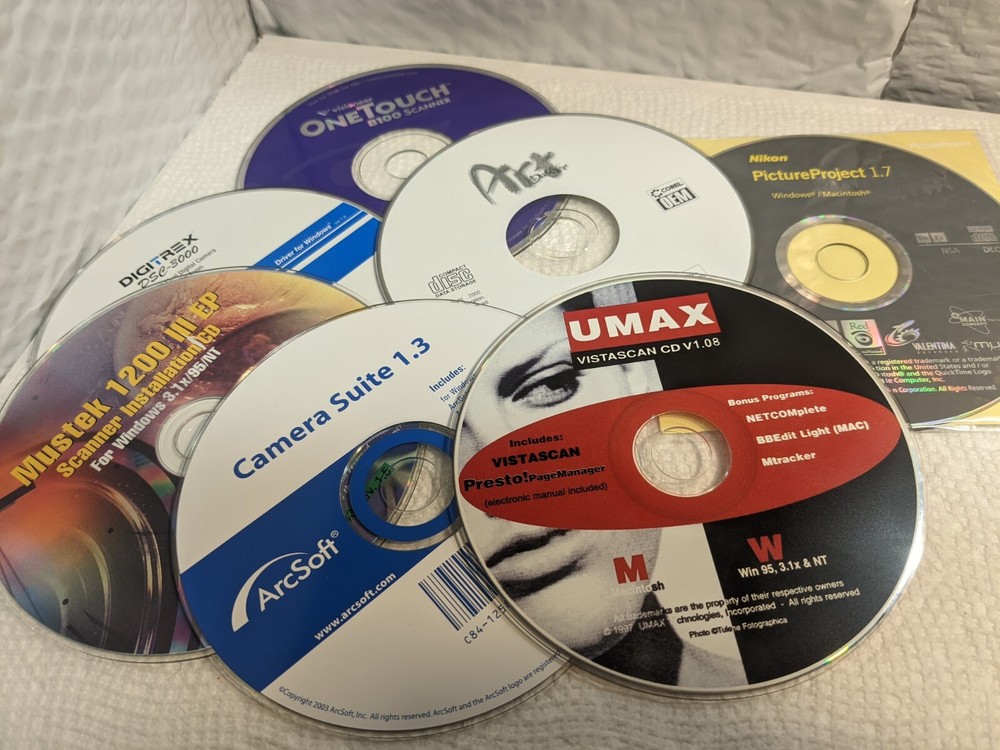 OEM-Bundled Software Scanners Photo-editing Drawing OCR