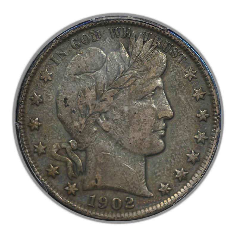 1902 Barber Half Dollar 50C PCGS VF35