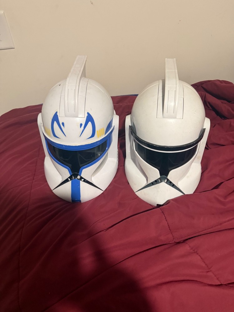 Hasbro Voice Changer helmets, Rex and Clone Trooper