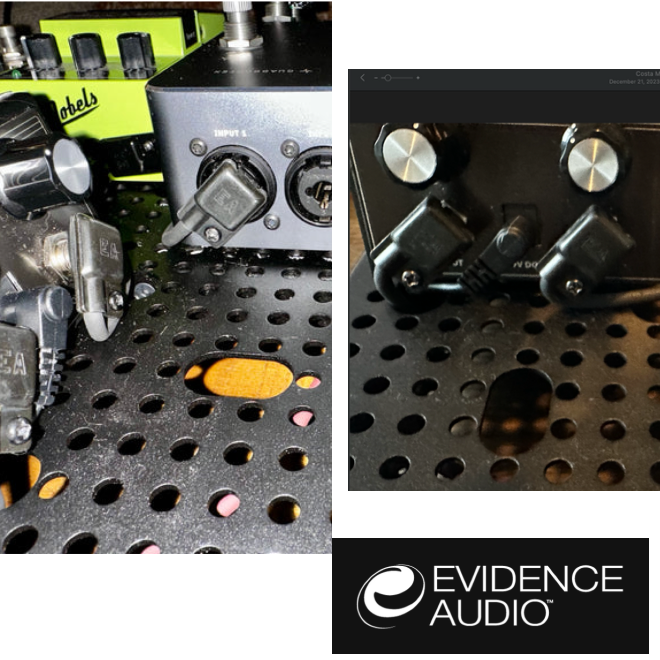Evidence Audio ESP Soldered Right Angle 1/4 TS Plug, Black