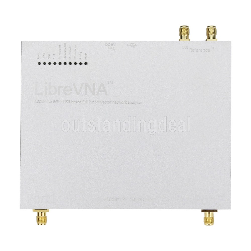 LibreVNA Antenna Analyzer 100KHz-6GHz USB Vector Network Analyzer For Radios ot2