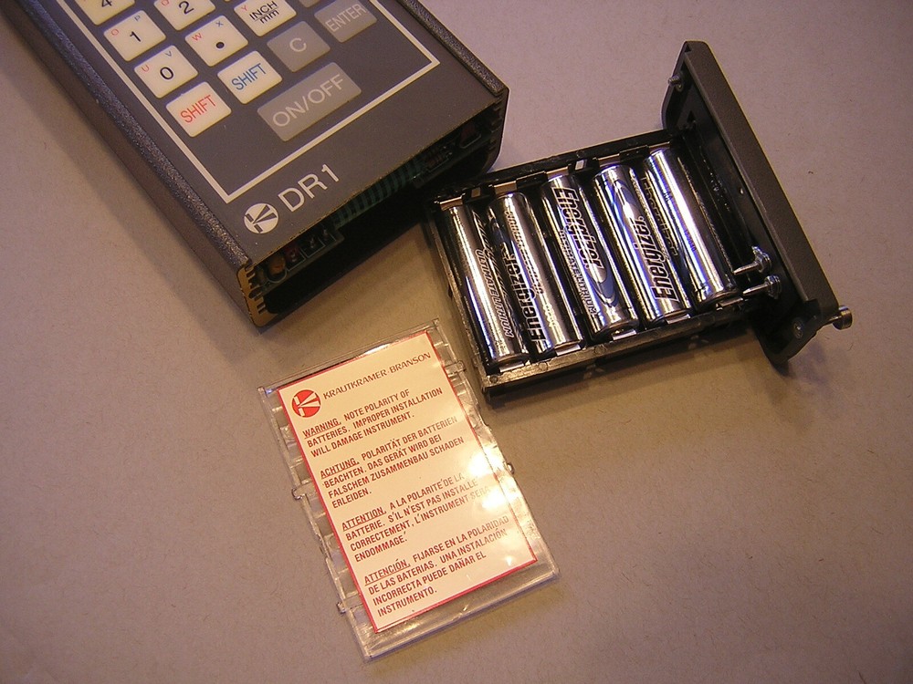 KRAUTKRAMER BRANSON DR1 DATA RECORDER, INPUT CABLE, MANUAL