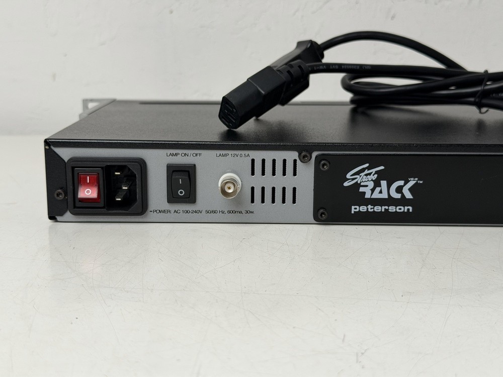 Peterson VS-R StroboRack Virtual Strobe Rack Tuner