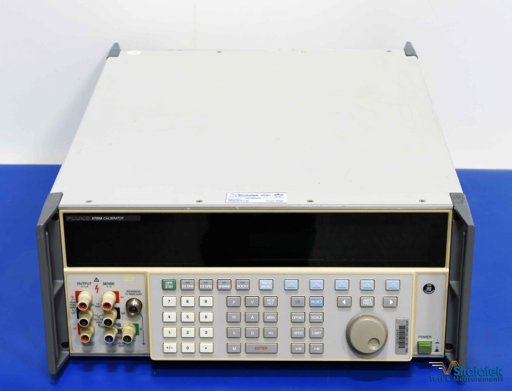 Fluke 5700A Multifunction Calibrator 5700A-03 Option ISO 17025 Calibrated