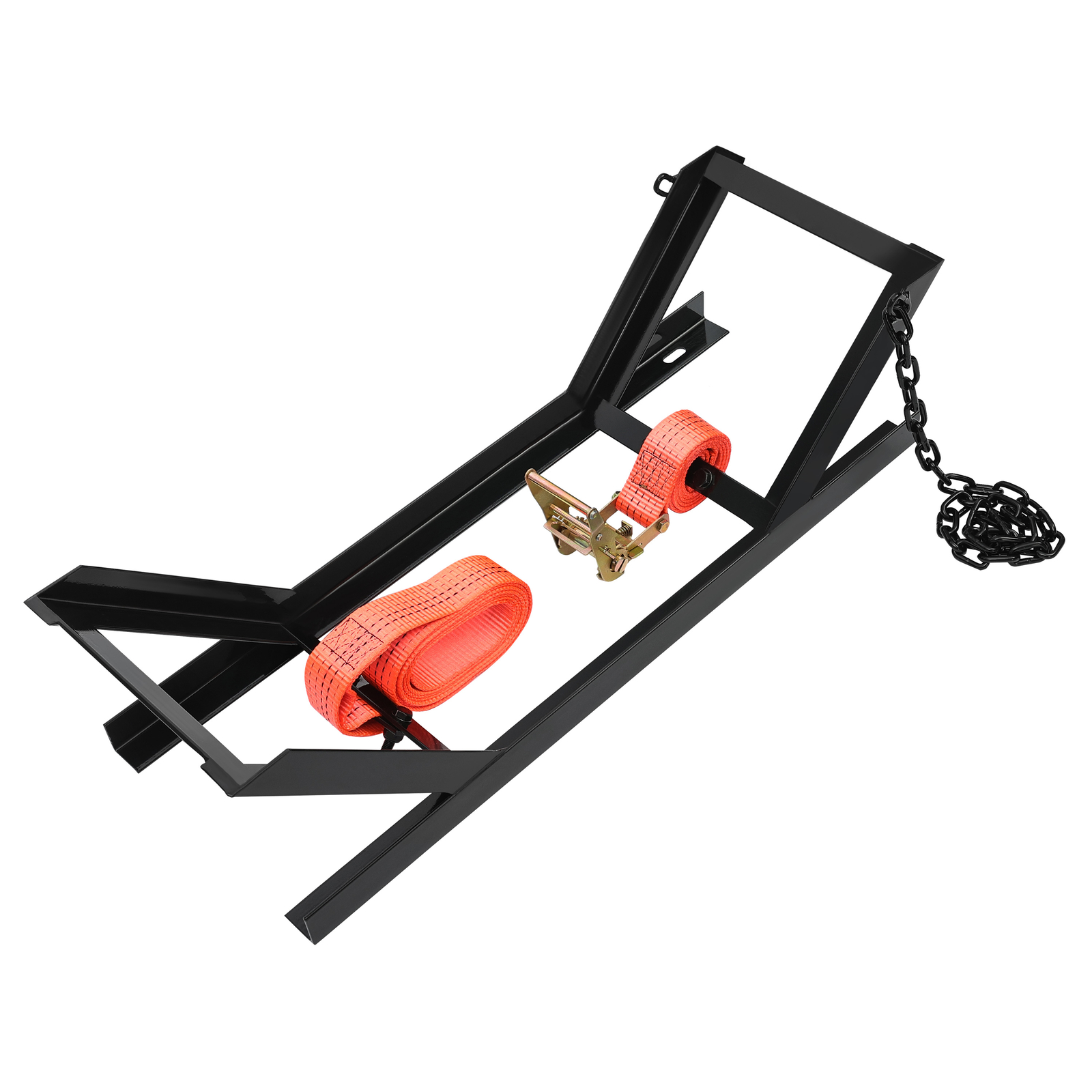 Powder Coated Semi Truck Tire Rack Spare Tire Carrier Mount Holder W/Hardware