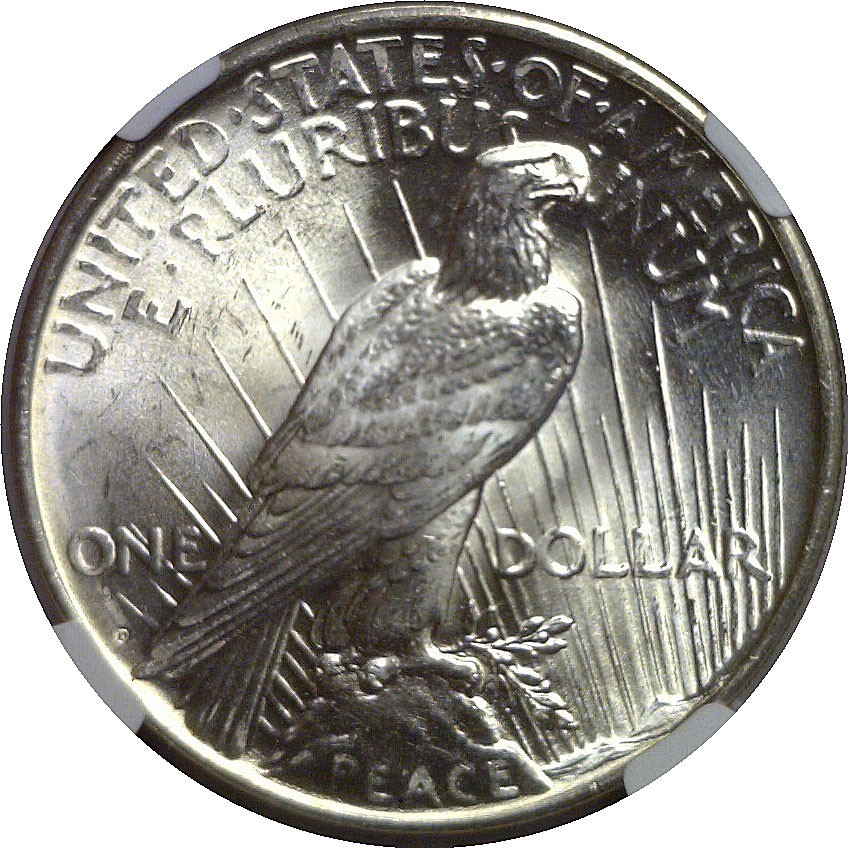 1926-D Peace Dollar NGC MS-64