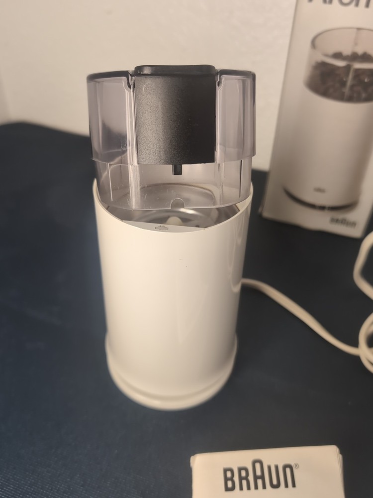 Braun KSM 2 Aromatic Coffee Grinder - White