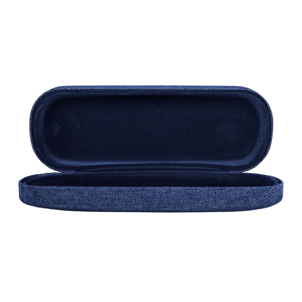Denim Eyeglass Case Soft Lining Protective Function Stylish Design