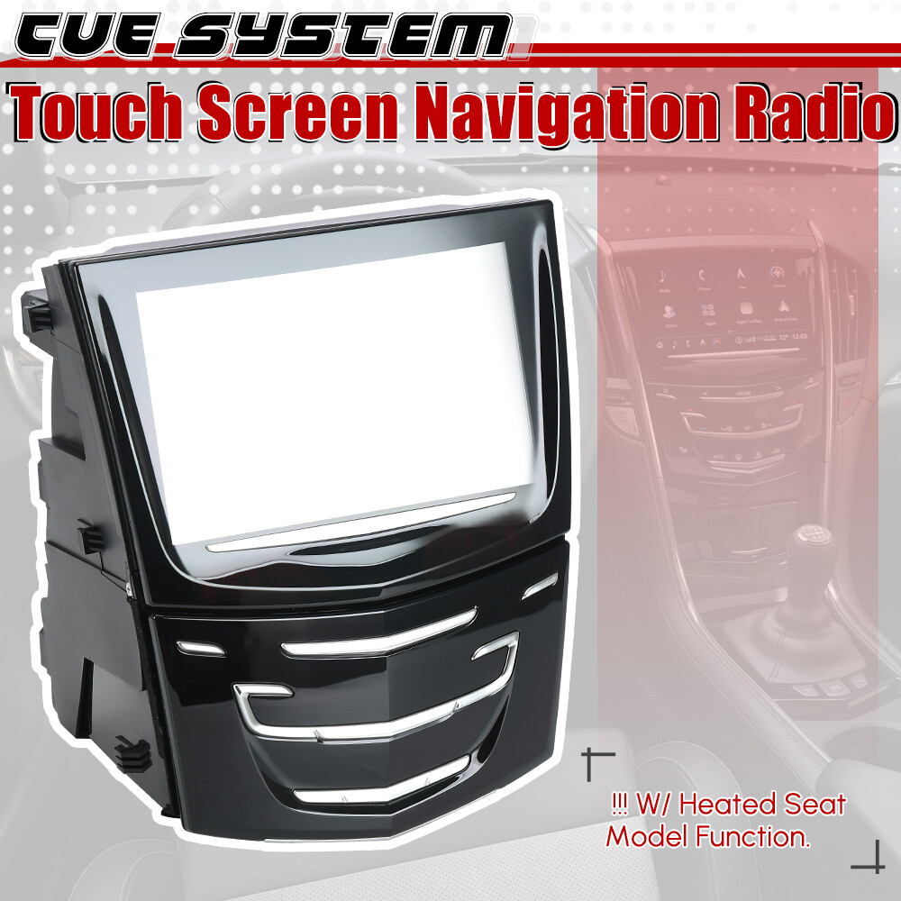 Fits 13-20 Cadillac ATS SRX XTS CTS Navigation Radio Screen Stereo Control Panel