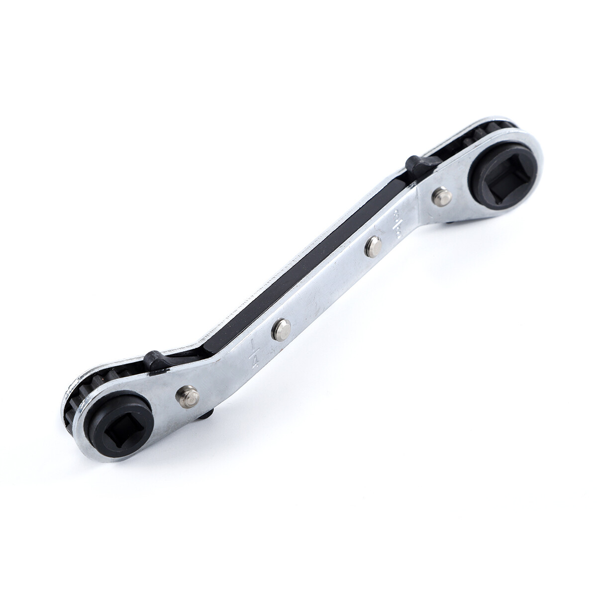 3/8” to 1/4”, 5/16'' x 1/4'' Refrigeration Hvac Service Wrench Set+Hex Bit 4PCS