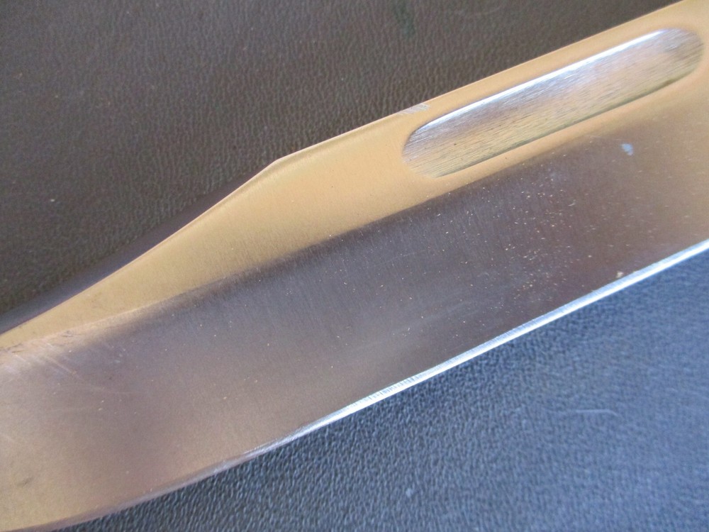 Vtg No Date Code BUCK MODEL 119 Fixed Blade Knife with Sheath