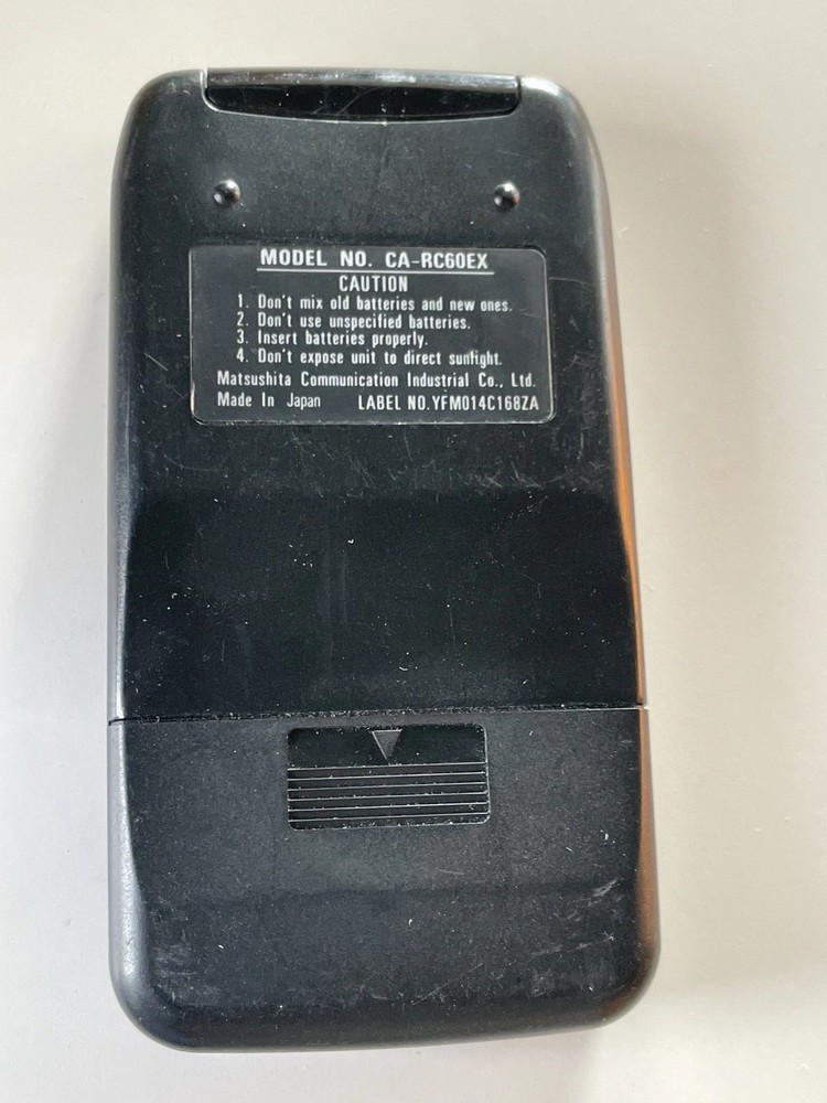 PANASONIC CA-RC60EX CAR STEREO REMOTE CONTROL PANASONIC CA-RC60EX REMOTE TESTED