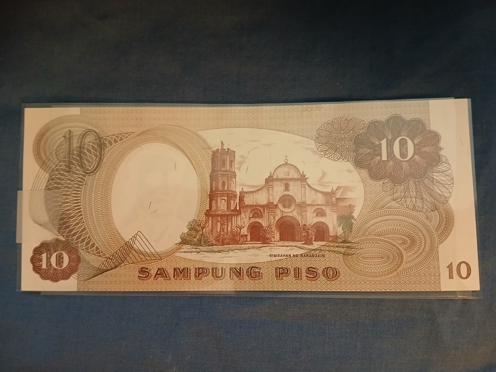 PHILIPPINES, 10-PISO , 1949