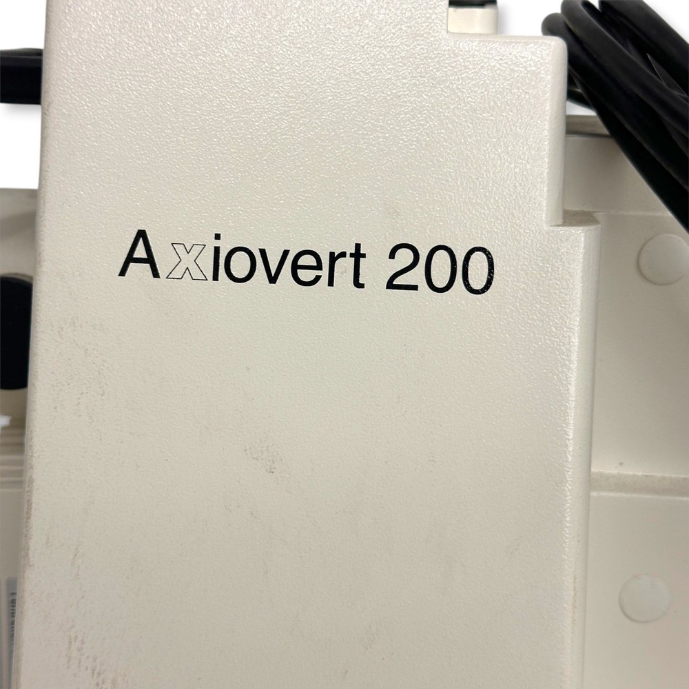 Zeiss Axiovert 200 Inverted Microscope 1239-288 Made in Germany