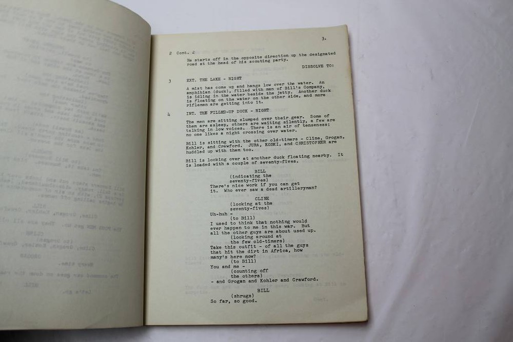 SECOND CIRCLE / Talbot Jennings 1960's Unproduced Screenplay