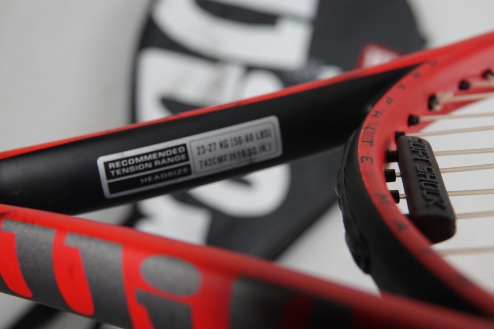 WILSON HYPER HAMMER HXP TENNIS RACKET RED W/CASE