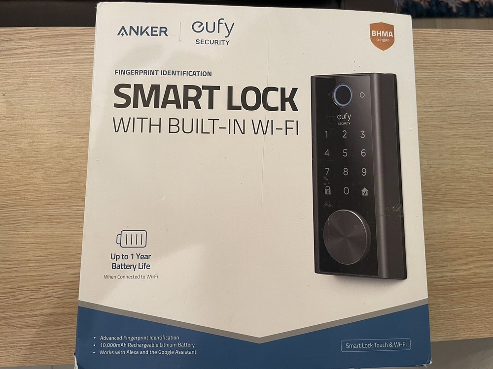 Eufy Smart Lock Touch with Wi-Fi  New