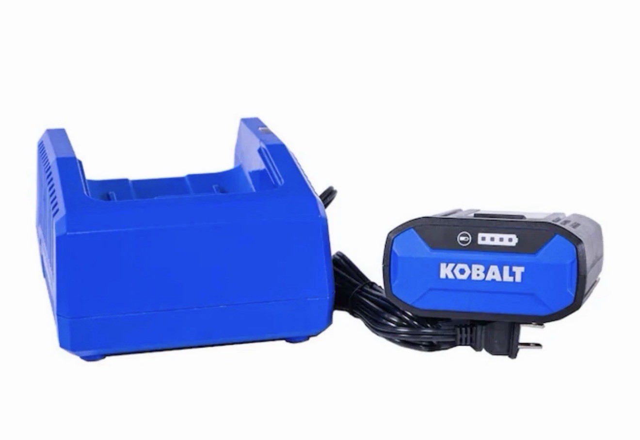 🔥NEW🔥 Kobalt Gen4 40-volt 15-in Straight Shaft, Battery String Trimmer 4.0 Ah