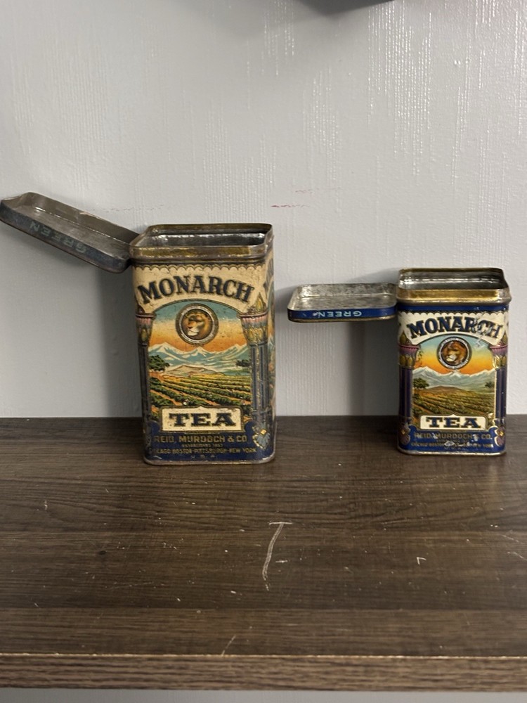1923 Monarchs Tea Tins