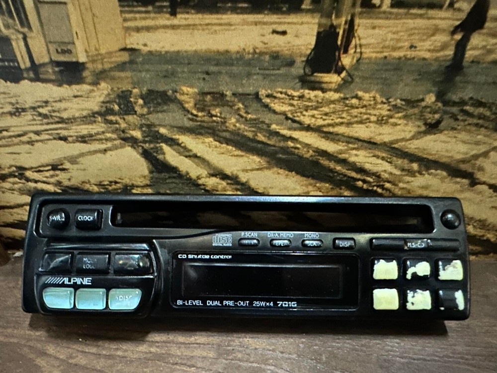 7816 alpine faceplate