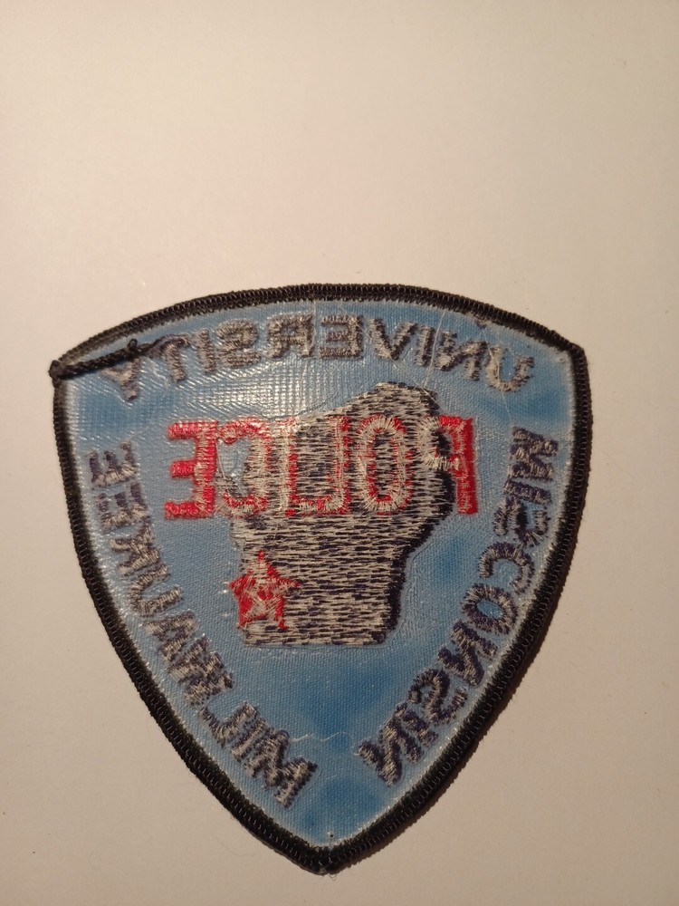 Police Security University Shoulder Patch