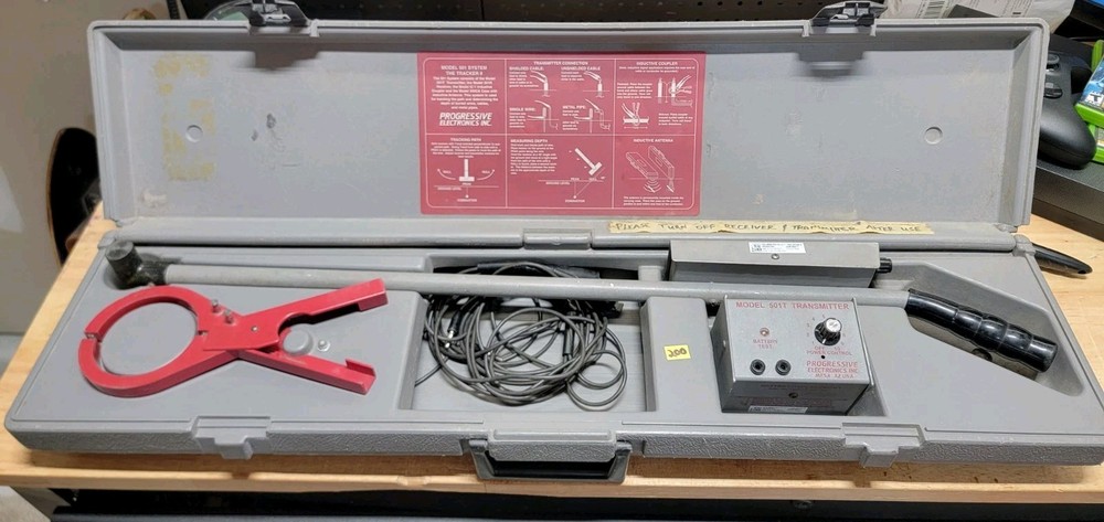 Progressive Electronics 501 The Tracker II Cable Locator System *READ BELOW*