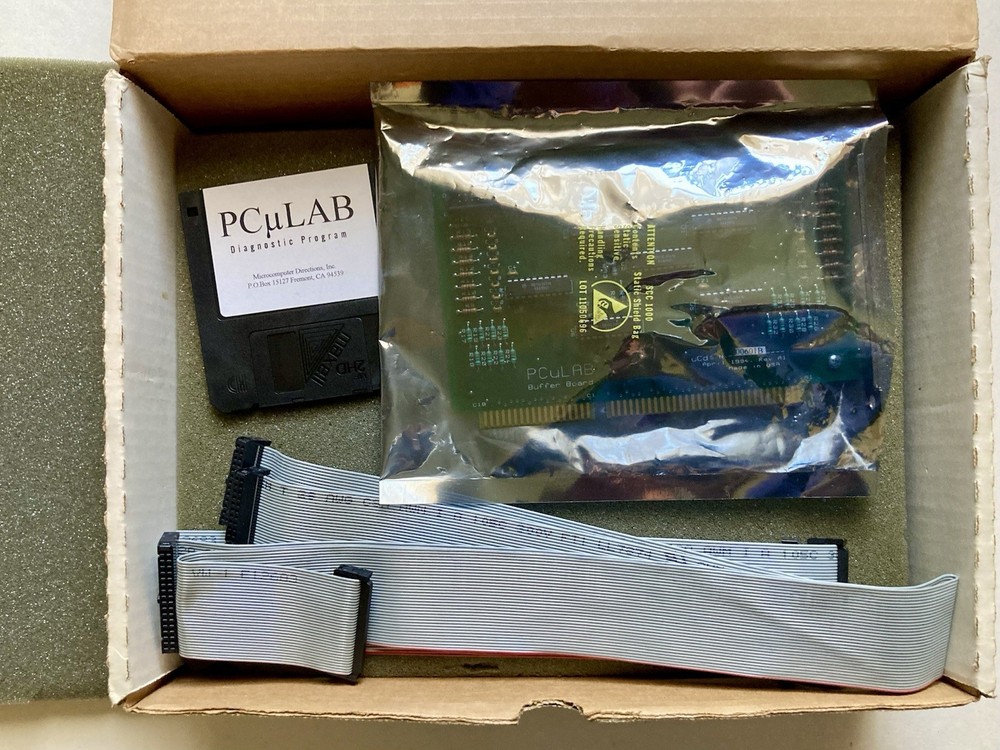 PCuLAB Microcomputer Training System (Logic) Complete NOS Kit 1995 Vintage USA