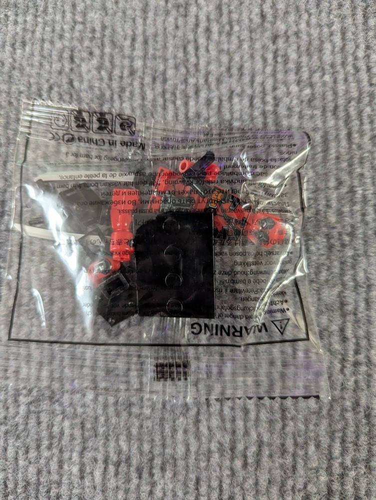 Marvel Deadpool 3 Lego Dels Bricks Custom