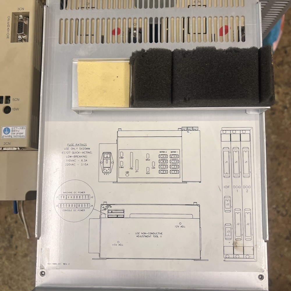 Hurco Model BMC 2416 Programmable Controller With Safety Key