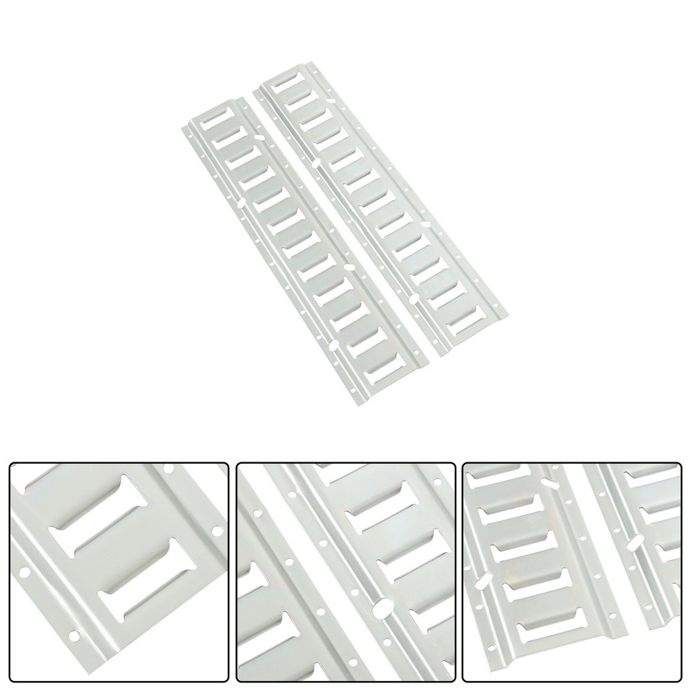 Labwork E Track Tie Down Rail Kit 8× 2' E-Track Bar Rails For Garages