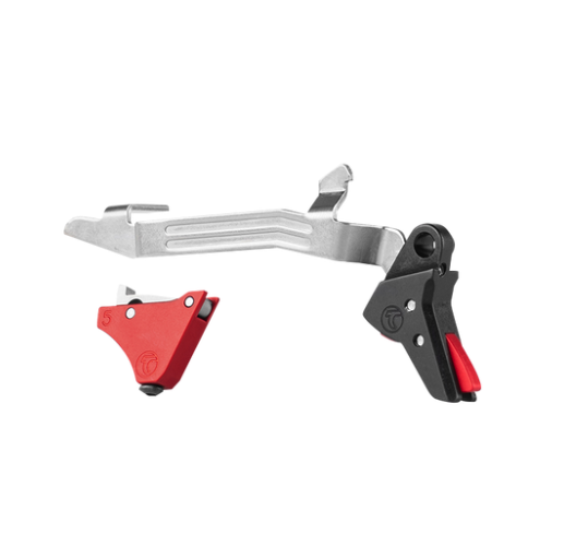 Timney Triggers Alpha Glock 5 Competition series for Glock Gen 5 G17 G19 G34 red