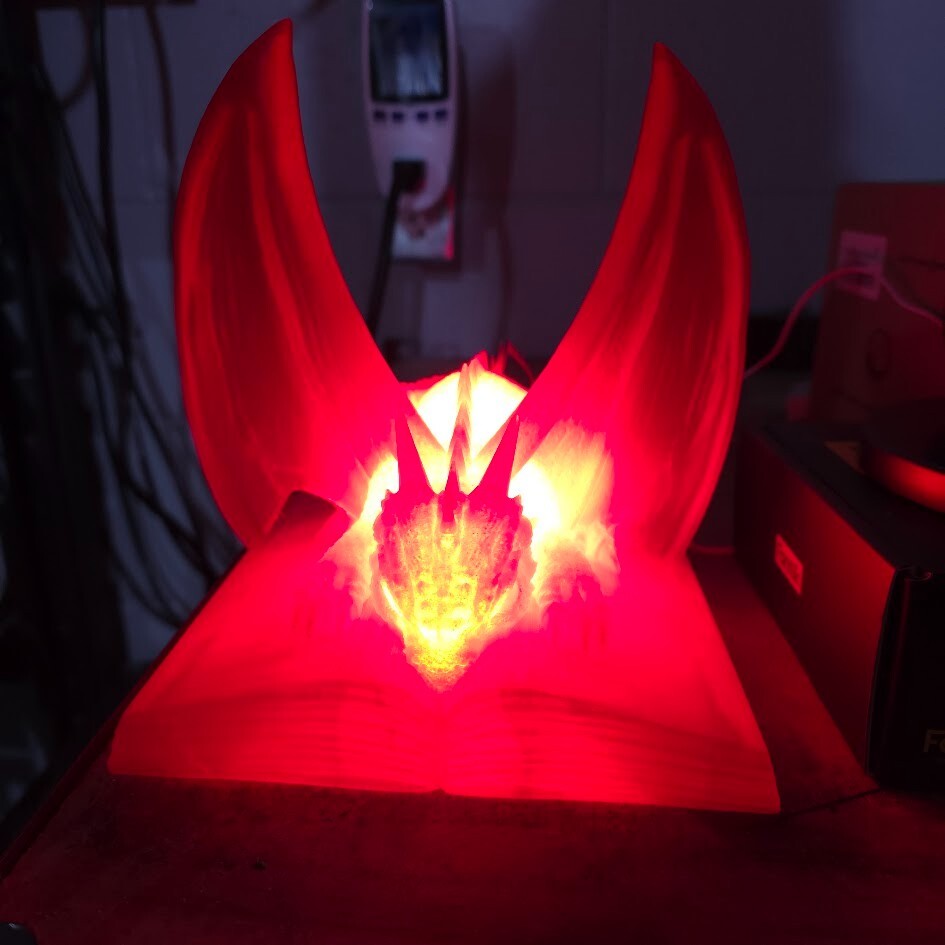 Dragon Lights - Multiple Colors - 3D Printed