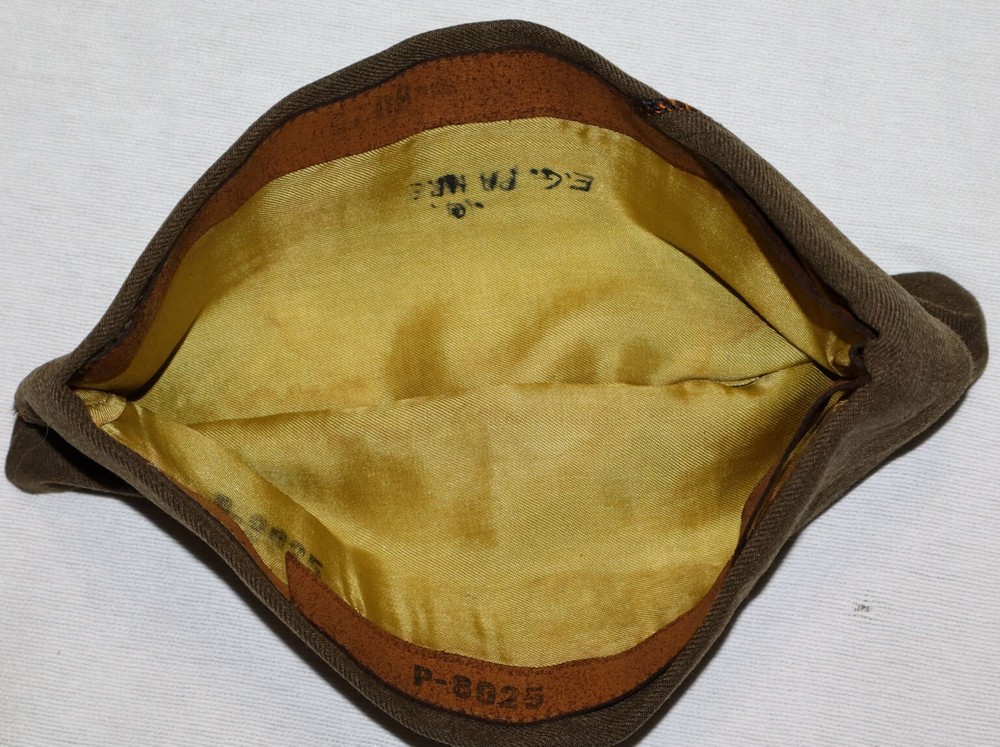 ORIGINAL WWII NAMED AAF PIPED GARRISON CAP