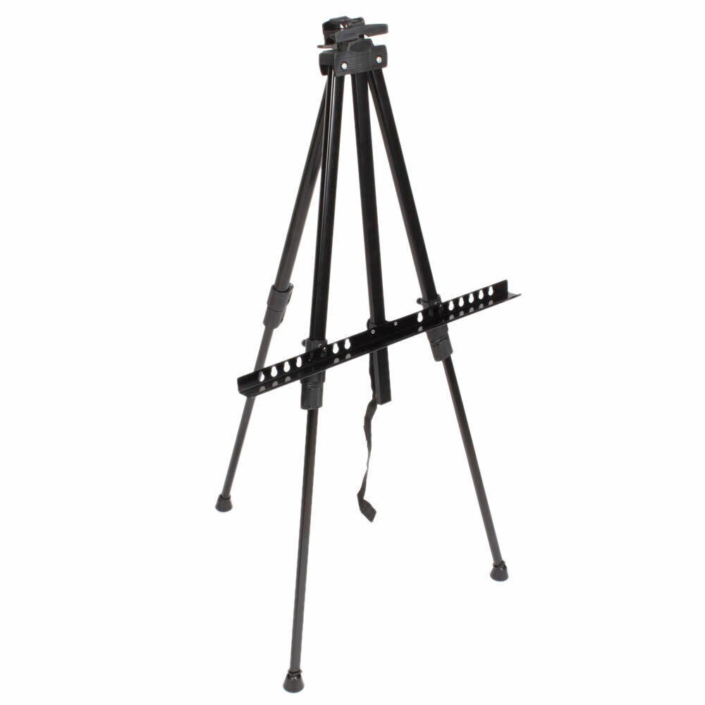 Artist Folding Painting Art Easel Adjustable Tripod Display Stand Floor with Bag