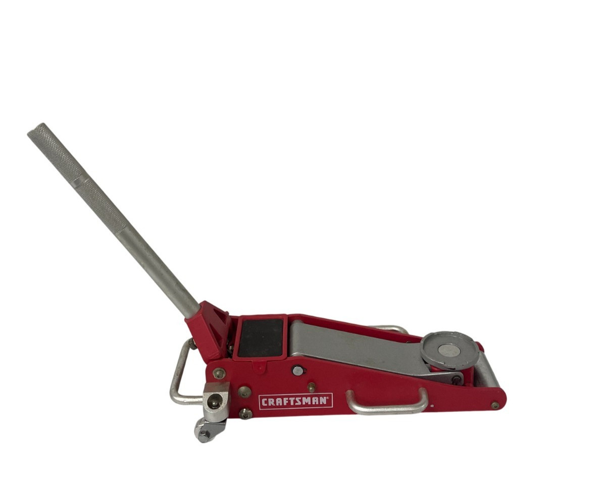 Craftsman Miniature Red Floor Jack Hydraulic Auto DIECAST Lift Mini Model Toy
