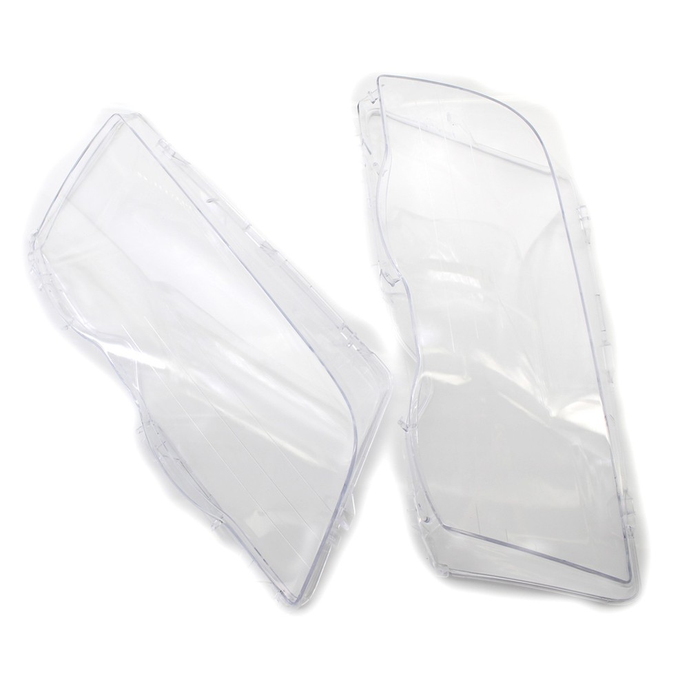 1 Pair Left Right Headlight Headlamp Clear Lens Cover Replacement E46 3