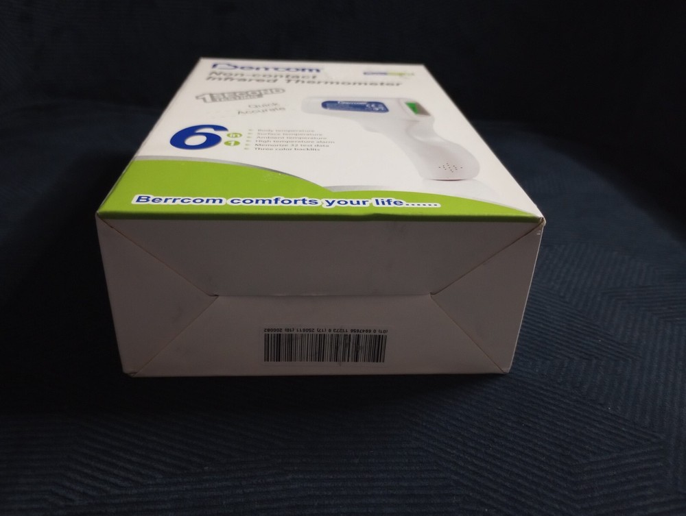 Berrcom Non-Contact Infrared Thermometer JXB-178 with 1 Second Testing