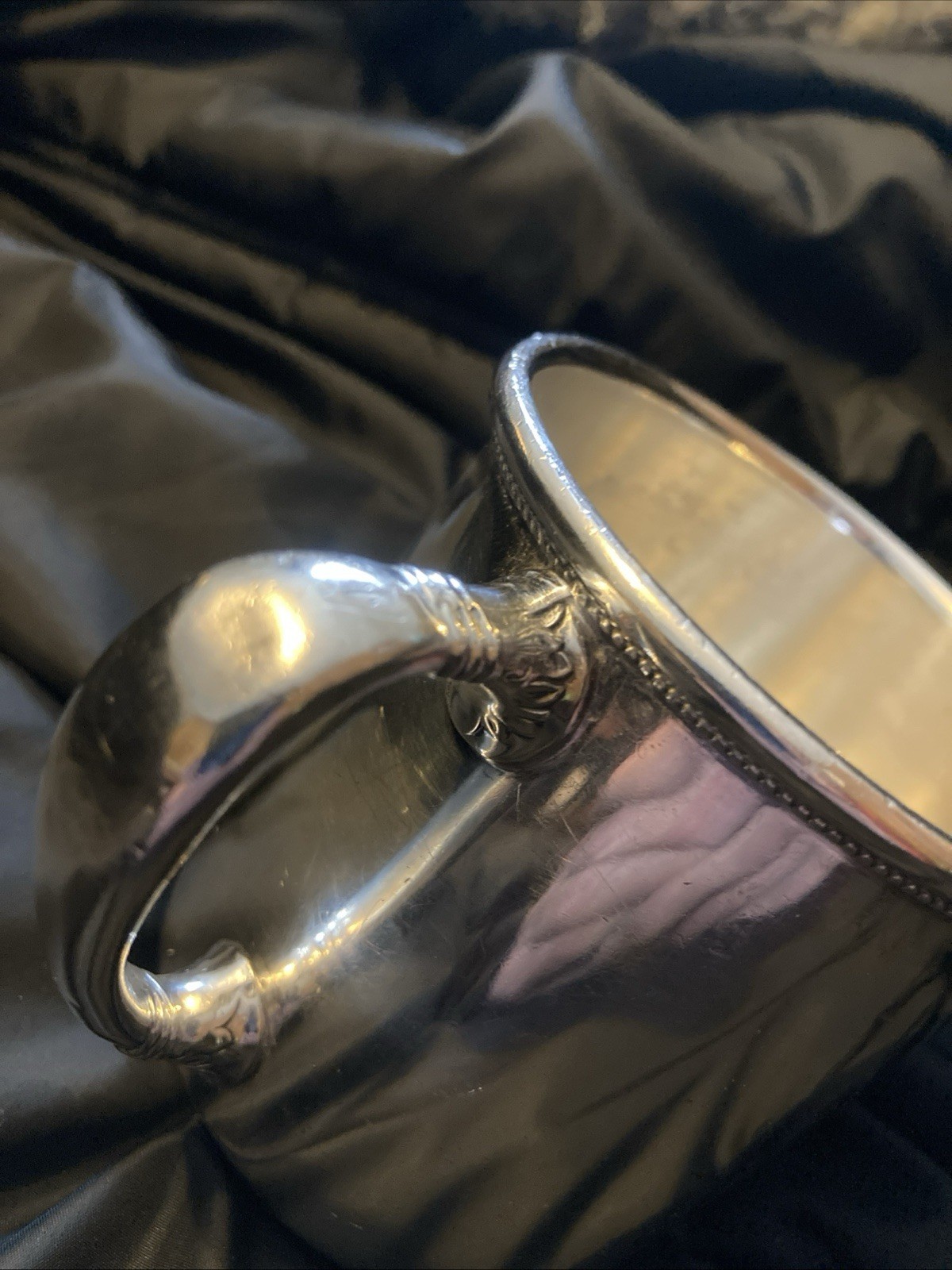 Antique Silver Cup Bigelow & Kennerd & Co. Engraved “EGT from RHD. 1913. “