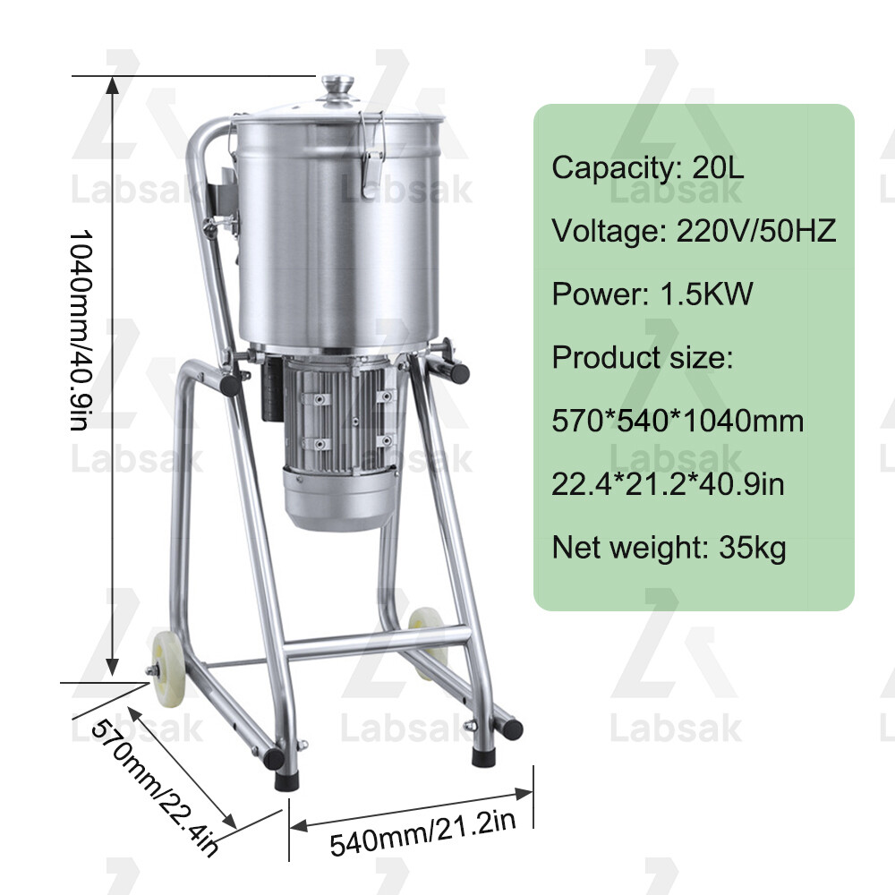 Commercial Beating Machine Bone Crusher Blender Powerful Fruit Shake Machine