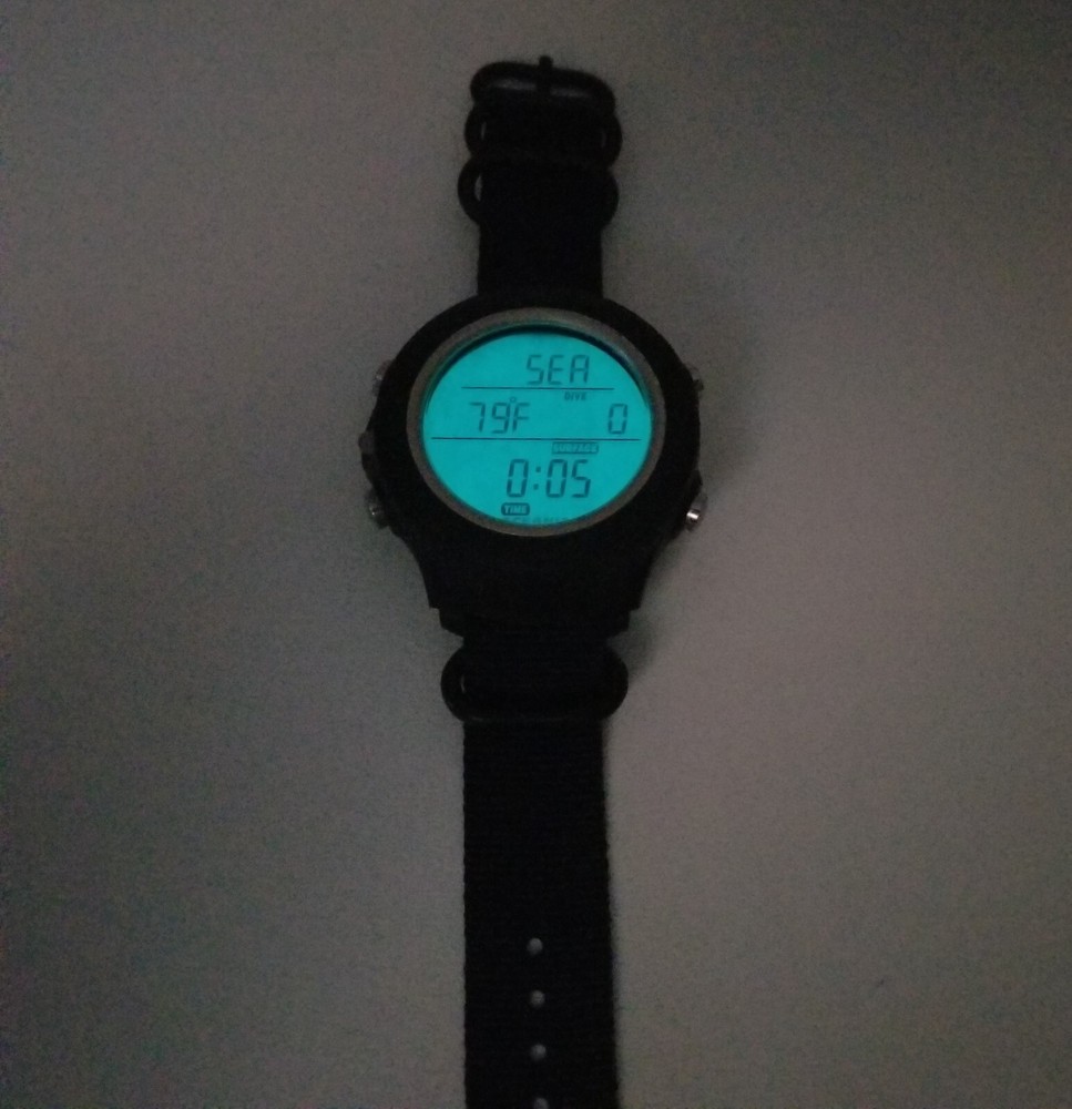 Oceanic Atom Wrist Watch Scuba Dive Computer Wireless Air & Nitrox #4767