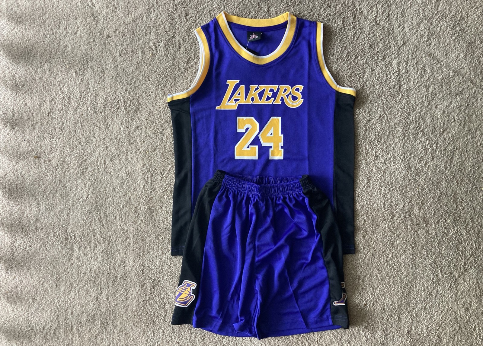 Youth Kobe Bryant High-Quality Jersey Shorts Lakers Basketball 2T thru 14-16