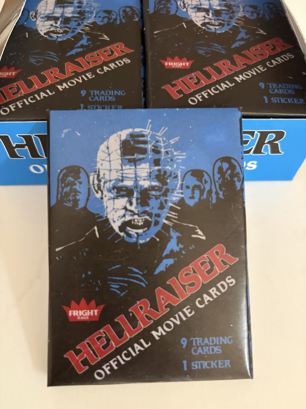2026 Fright Rags (1) HELLRAISER Factory Sealed Wax Pack Officially Licensed READ