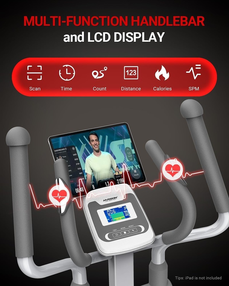 HARISON Elliptical Machine for Home,Magnetic Elliptical Exercise Machine