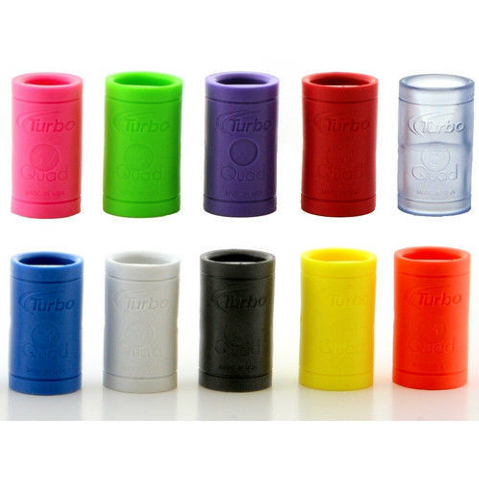 Turbo Quad Finger Inserts | Orange | 5 Pack + Glue