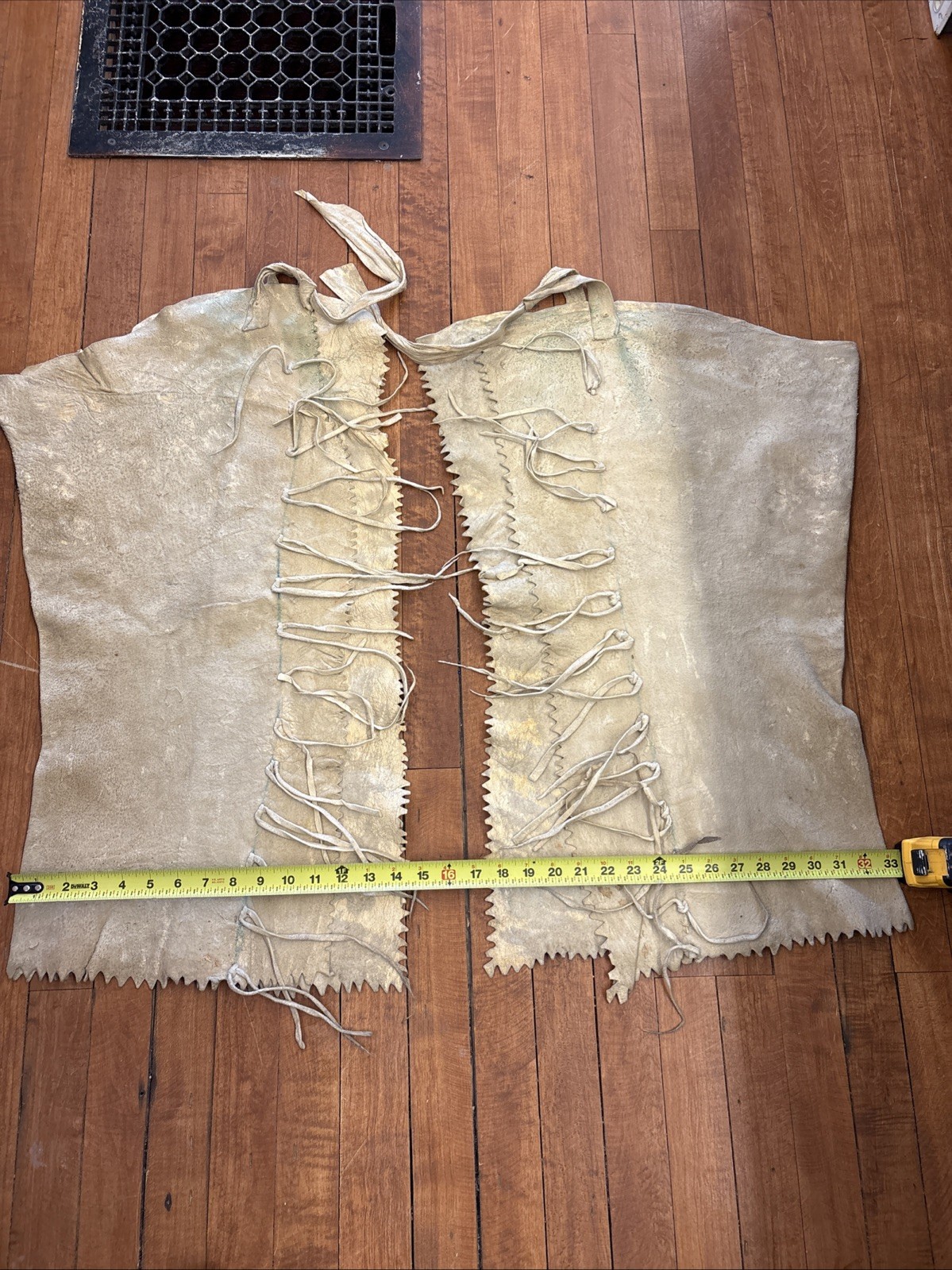 Antique Native American Beaded Plains Leggings 1910s Beaded Leggings