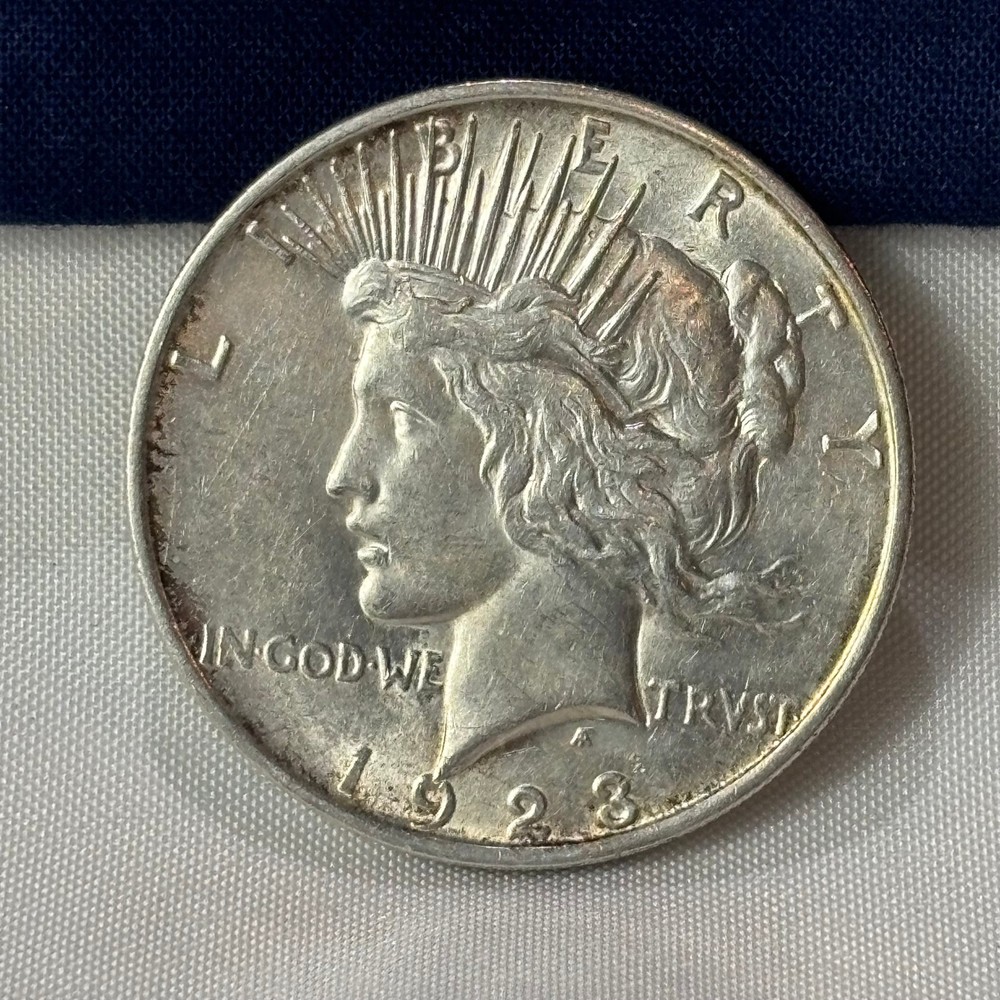 1923 D Peace Dollar US Coin 90% Silver